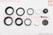 Рулевые чашки 1-1/8" (44/28,6x44/30) безрезьбовой вилки, полуинтегрированные, пром-подшипники, чёрные KL-B310, фото – 2