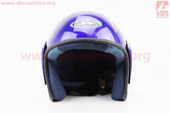 Фото товара – Шлем открытый HK-215, СИНИЙ (незначительные отличия рисунков, возможны дефекты покраски)