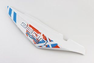 Фото товара &ndash; X-Road Light 200-250 пластик - задний боковой левый, БЕЛЫЙ с оранжевым рисунком