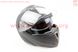 Шлем закрытый с откидным подбородком+очки HF-118 S- ЧЕРНЫЙ матовый, фото – 3