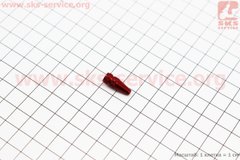 Фото товара – Колпачок ниппеля (Presta), алюминиевый, красный FV-01