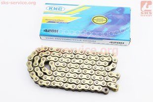 Фото товара &ndash; Цепь привода колеса 428H*104L GOLD (оригинал)