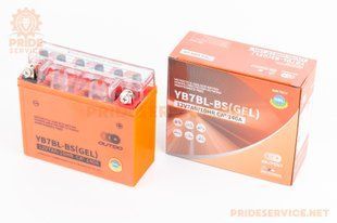 Фото товара &ndash; Аккумулятор 12V7Ah YB7BL-BS GEL (L145*W60*H130мм) "МОТО"