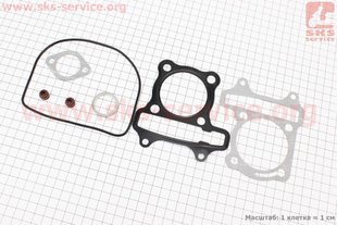 Фото товару – Прокладки поршневої 125cc-52,4мм, к-кт 7 деталей