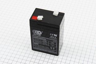 Фото товара &ndash; Аккумулятор OT5-6C - 6V5Ah (L70*W47*H101mm) для ИБП, игрушек и др.,