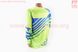 Футболка (Джерсі) чоловіча XXL-(Polyester 100%), довгі рукави, вільний крій, салатово-синя, НЕ оригінал, фото – 3