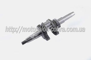 Фото товара &ndash; Коленвал м/б 168F/170F (6,5/7Hp) (под конус, &Oslash;25mm) (c шестернями) AMG