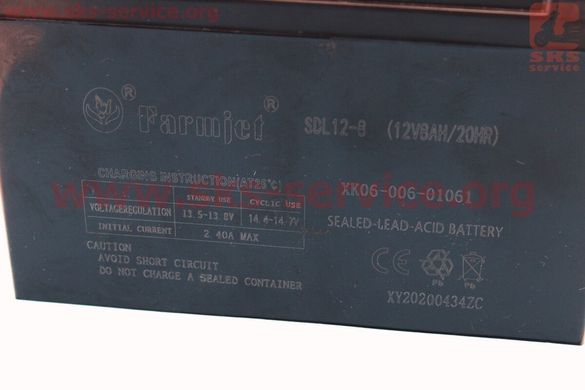 Фото товара – Аккумулятор SDL12-8 - 12V8Ah (L151*W65*H97mm) для ИБП, игрушек и др., 2020