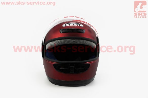 Фото товара – Шлем закрытый HK-221 - КРАСНЫЙ матовый + воротник (возможны царапины, дефекты покраски)