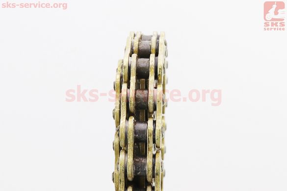 Фото товару – Ланцюг приводу колеса 520HVO*120L GOLD (з сальниками) (O-Rings)