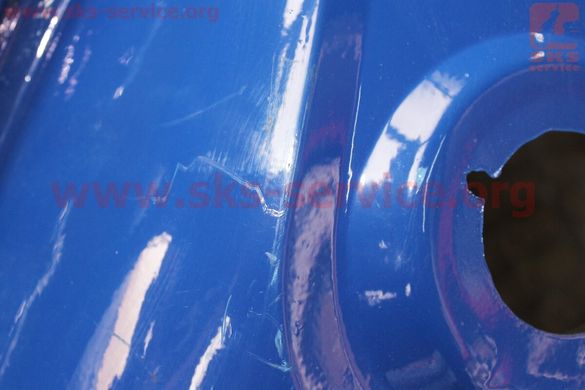 Фото товара – Кабина с электро-дворником и поворотами, СИНИЙ (присутствуют небольшие царапины)