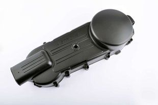 Фото товара &ndash; Крышка вариатора 4T GY6 125/150 (12/13 колесо, 152QMI, 157QMJ) (черная) KOMATCU