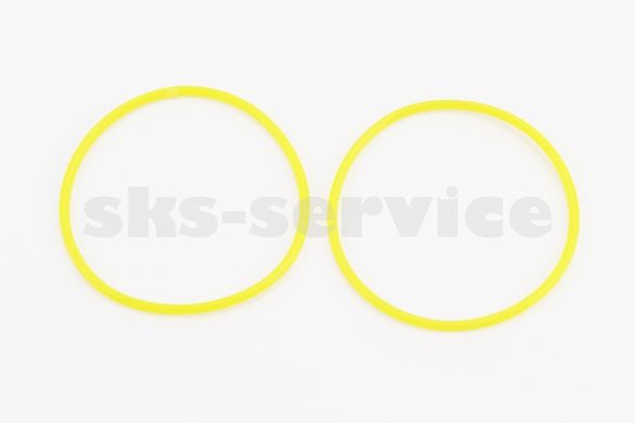 Фото товара – Кольцо (манжет) уплотнительное гильзы 75mm, желтое R175A, к-кт 2шт