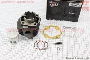 Фото товару &ndash; Циліндр к-кт (цпг) Yamaha JOG 3KJ 65cc-44мм (палець 10мм) з тефлоном, чорна коробка (AXIS;APRIO;ARTISTIC;VINO;TRUNK;POHE;NEXT ZONE;SA2J;SA04J - SA13)