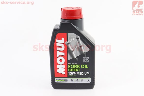 Фото товара – Масло 10W - полусинтетическое для амортизаторов и телескопических вилок "Fork Oil Expert", 1L