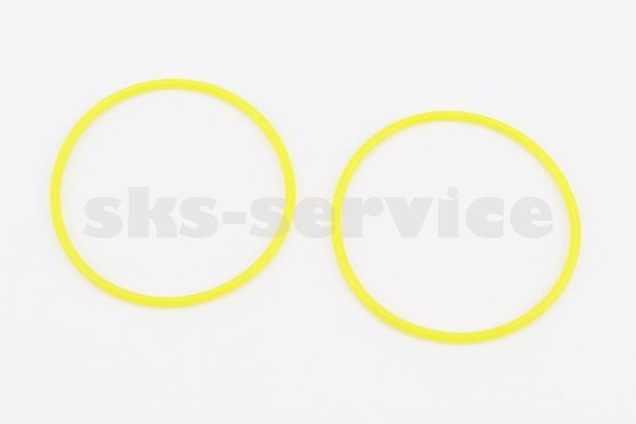 Фото товара – Кольцо (манжет) уплотнительное гильзы 80mm, желтое R180NM, к-кт 2шт