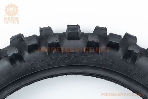 Фото товару &ndash; Шина 100/100-18 шипована CROSS SV-0803