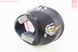 Шлем интеграл, закрытый 830 XS, ЧЁРНЫЙ матовый с салатово-белым рисунком BROKEN FG+7, фото – 2