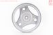 УЦЕНКА Диск колесный задний Honda DIO (стальной) белый (незначительный дефект см. фото), фото – 3