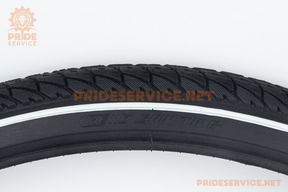 Фото товара &ndash; Шина 26"x1,90 (51-559) дорожная с белой полосой SKIP С1446