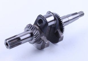 Фото товара &ndash; Коленвал м/б 168F/170F (6,5/7Hp) (под шлицы, &Oslash;25mm) (c шестернями) AMG