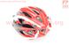 Шлем велосипедный L (59-65 см) съемный козырек, 16 вент. отверстия, системы регулировки по размеру Divider и Run System SRS, красно-белый SBH-5500, фото – 2