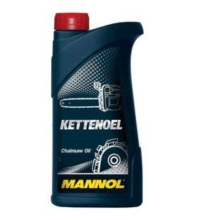 Фото товара &ndash; Масло 1л Kettenoel (минеральная основа, для смазки цепей бензоинструмента) MANNOL