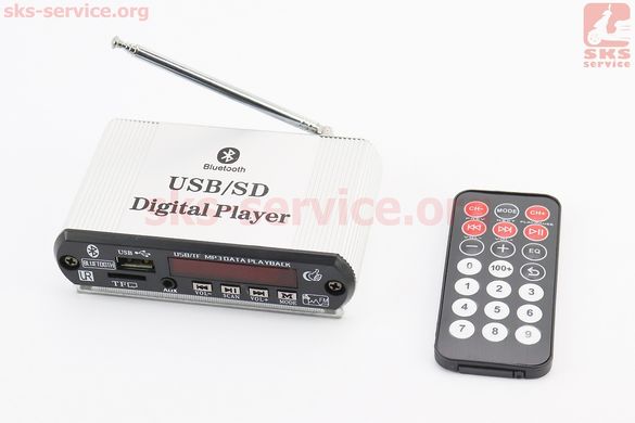 Фото товара – АУДИО-блок с антеной (Bluetooth, МРЗ-USB/SD, FM-радио, пультДУ), тип 2