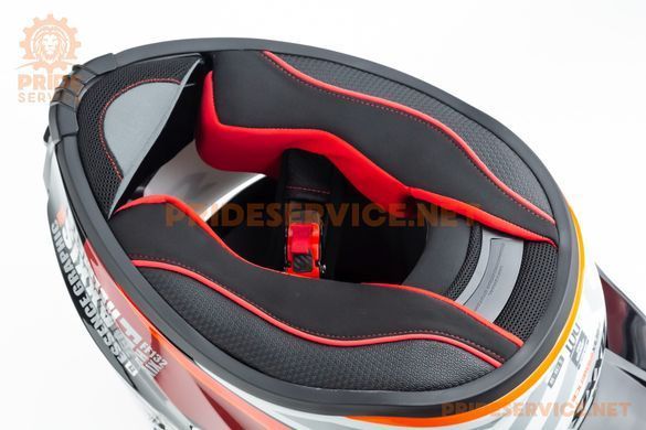 Фото товару &ndash; Шолом інтеграл (стандарт DOT/ECE) FENIX ESSENCE S (55-56см), чорно-червоний
