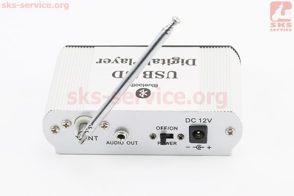 Фото товару – АУДІО-блок з антеною (Bluetooth, МРЗ-USB / SD, FM-радіо, пультДУ), тип 2
