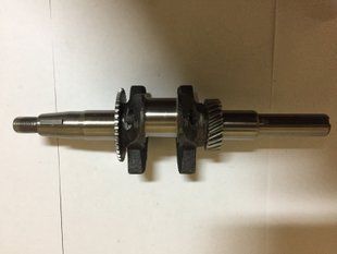 Фото товара &ndash; Коленвал м/б 168F/170F (6,5/7Hp) (под шпонку, &Oslash;19mm) (c шестернями) ST