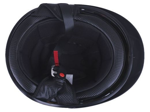 Фото товару &ndash; Шолом MD-513-1 білий глянсовий + чорне скло size M - VIRTUE