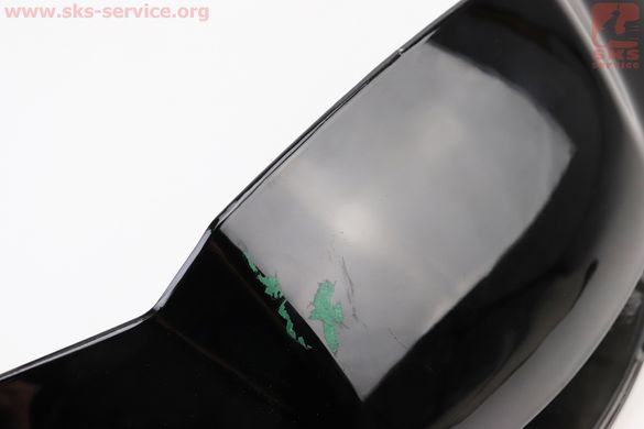 Фото товара – УЦЕНКА Honda DIO AF-27 пластик - руля передний "голова", ЧЕРНЫЙ (небольшой дефект покраски)