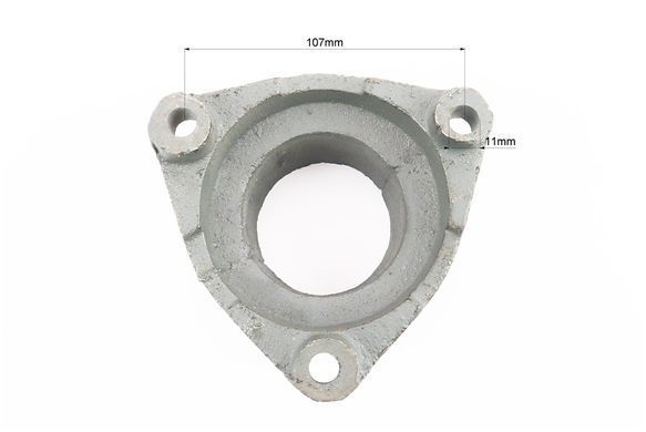Фото товару &ndash; Шків 2-х струмковий D-100mm (два пази під ремінь SPB) Lотв.-107mm