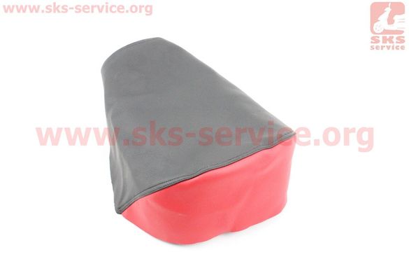 Фото товара – Чехол сиденья переднего (эластичный, прочный материал) черный/красный