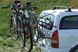 Крепление для 3-х велосипедов на заднюю дверь автомобиля (крышку багажника), чёрное HS-QC-02, фото – 3
