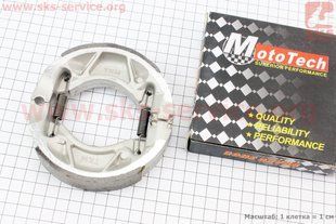 Фото товару &ndash; Гальмівні колодки барабан Yamaha GEAR, D=125mm