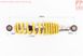 Амортизатор задний GY6/Honda - 240мм*d50мм (втулка 10мм / втулка 10мм) регулир., желтый, фото – 1