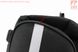 УЦЕНКА велоаксессуары Сумка трансформер на багажник, раскладные боковые карманы, светоотражающие полосы, чёрно-серая (дефекты пошивки), НЕ оригинал, фото – 3