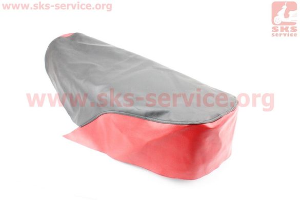 Фото товара – Чехол сиденья (эластичный, прочный материал) черный/красный