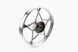 Диск колісний задній литий 18Х1,6 (під гумки) "зірка" СІРИЙ (вісь 15мм), фото – 1