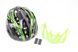 Шолом велосипедний L (59-65 см) знімний козирок, 18 вент. отворів, системи регулювання за розміром Divider та Run System SRS, чорно-зелений SBH-5900, фото – 1