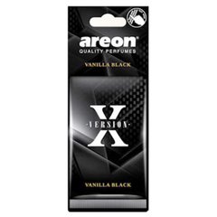 Фото товару – Освіжувач повітря AREON Х-Vervision листок Vanilla Black