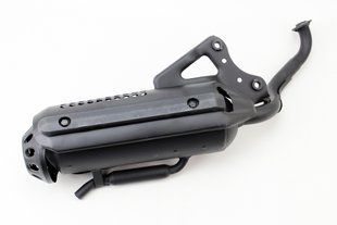 Фото товара &ndash; Глушитель Honda DIO ZX AF34/35, LEAD AF-48, ЧЕРНЫЙ