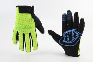 Фото товара – Перчатки XL с силиконовыми вставками, салатово-чёрные, НЕ оригинал