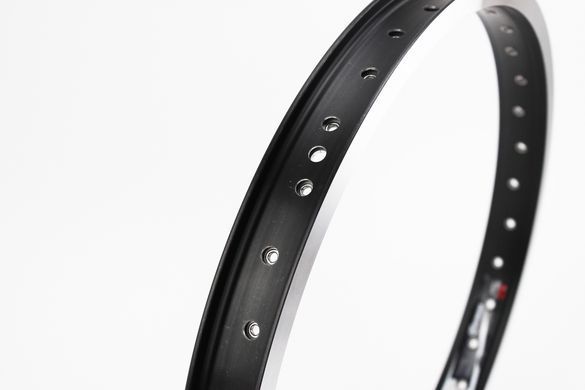 Фото товара &ndash; Обод 20" (406x32) BMX U-brake, пистонированный, 14Gх36H алюминиевый, чёрный DH39