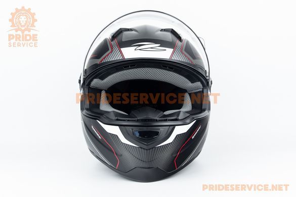 Фото товара &ndash; Шлем интеграл ZS-811 SPEEDSTER S (55см), чёрно-красный мат