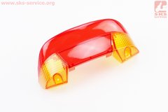 Фото товара – УЦЕНКА Honda DIO AF-27/28 "стекло"- стопа, красное + поворотов, желтые к-кт 3шт (см. фото)