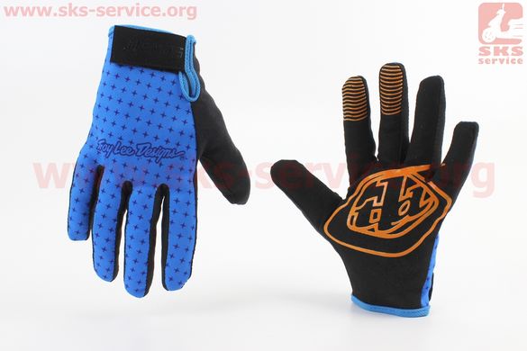 Фото товару – Перчатки XL з силіконовими вставками, синьо-чорні, НЕ оригінал