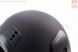 Шлем закрытый 825-2 S- ЧЕРНЫЙ матовый (возможны царапины, дефекты покраски), фото – 7